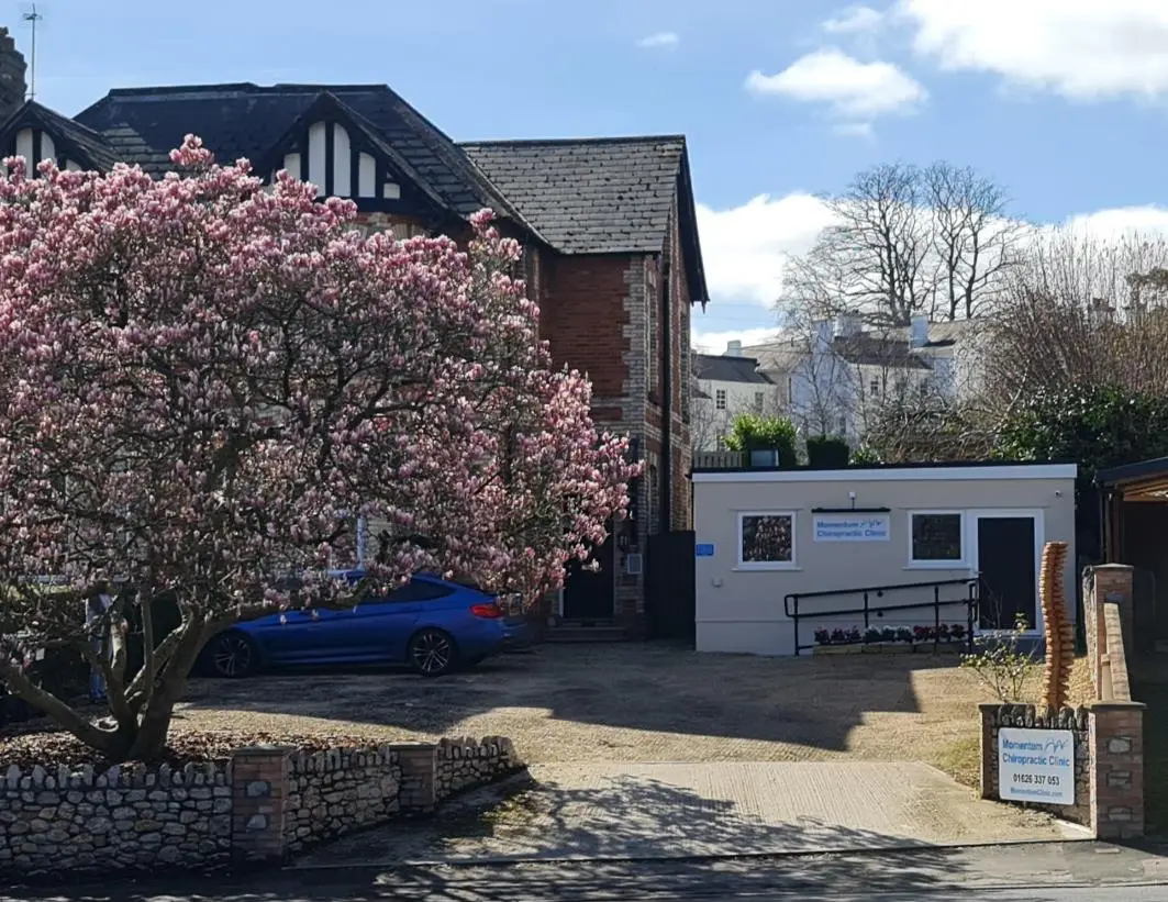 Newton Abbot chiropractor clinic exterior - Momentum Chiropractic Torquay Road